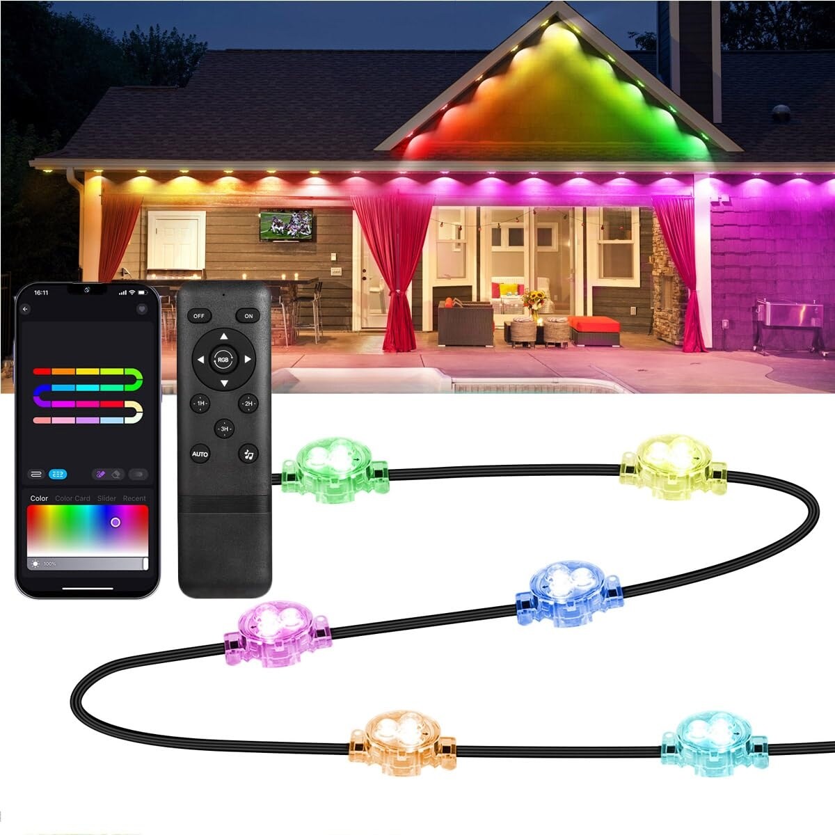 Google outdoor lights new arrivals